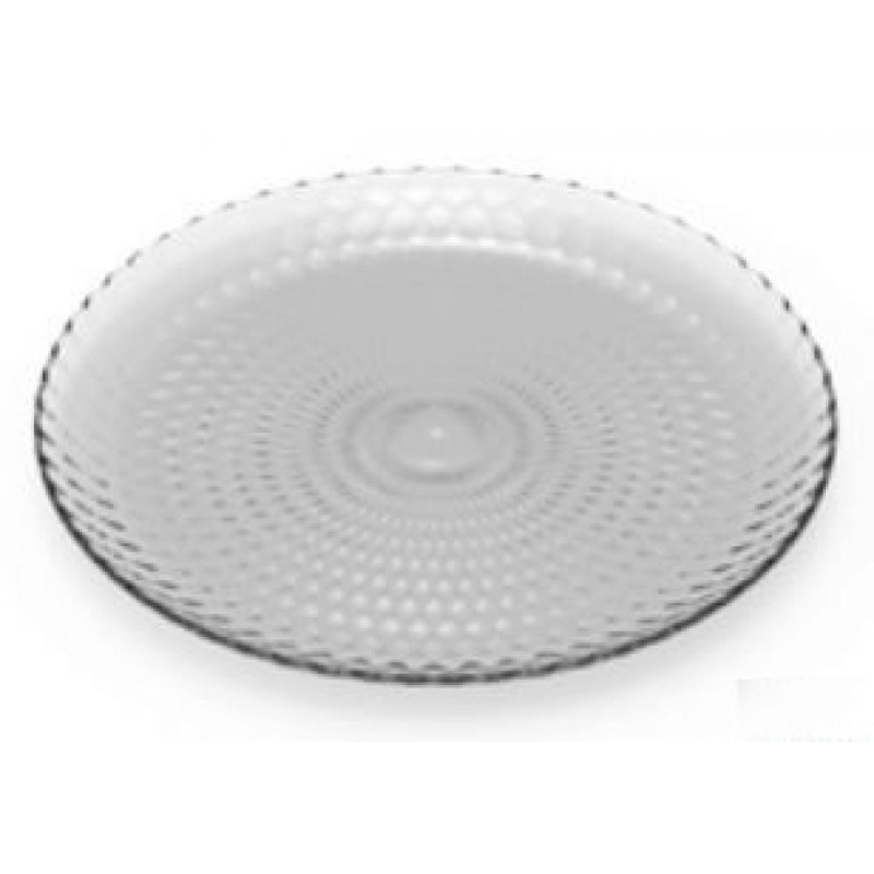 PAMPILLE TRANSPARENT  DINING  PLATE  24CM, Luminarc