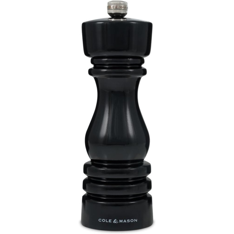 LONDON PIPARU MALĒJS 18CM, MELNS, Cole and Mason