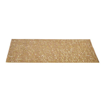 Stalo kilimėlis Kinvara AR2103276 Auksinis Plastmasinis 45 x 0,01 x 30 cm (12 vnt.)