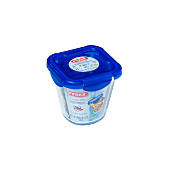 hermeetiline lõunasöögi karp Pyrex Cook & go Läbipaistev Klaas (800 ml) (6 Ühikut)