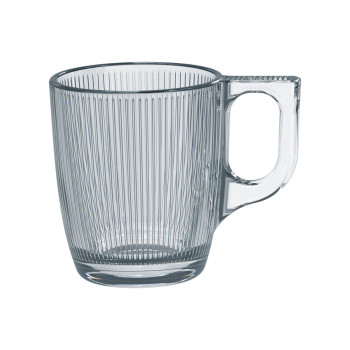 Kubek Luminarc Stripy Läbipaistev Klaas 90 ml (6 Ühikut)