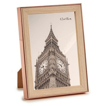 Nuotraukų rėmelis Ruda Varinis Plastmasinis stiklas (15,6 x 2 x 20,7 cm) (6 vnt.),,,