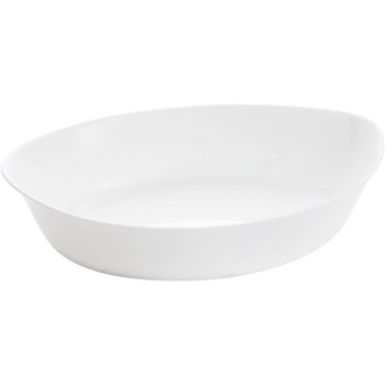 Serviravimo Lėkštė Luminarc Smart Cuisine Ovalus 32 x 20 cm Balta stiklas (6 vnt.)