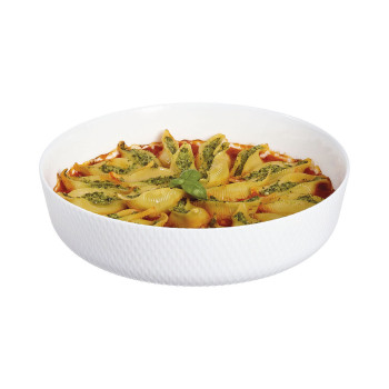 Serviravimo Lėkštė Luminarc Smart Cuisine Apskritas Balta stiklas Ø 28 cm (6 vnt.)