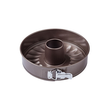 Atsperu Formas Panna Pyrex Asimetria Gredzens Melns Metāls 4 gb. Ø 26 cm