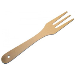 Šakutė medinė 28cm