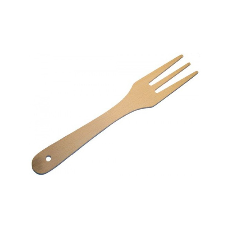 Šakutė medinė 28cm