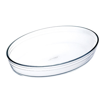 Ahjuvorm Ô Cuisine Ocuisine Vidrio Läbipaistev Klaas Ovaalne 35 x 25 x 7 cm (6 Ühikut)