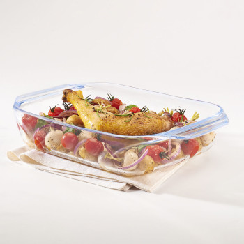 Krāsns Trauks Pyrex Irresistible Caurspīdīgs Stikls Taisnstūra 35 x 23,1 x 6,5 cm (6 gb.)