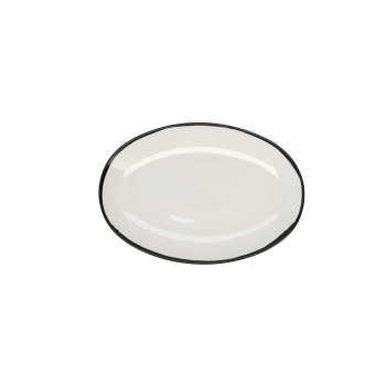 Užkandžių dėklas Ariane Vital Filo Keramikinis Balta Ø 26 cm (12 vnt.)