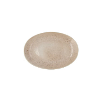 Užkandžių dėklas Ariane Porous Keramikinis Rusvai gelsva Ø 26 cm (12 vnt.)
