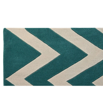 Kilimas DKD Home Decor Poliesteris Zigzagas Dvispalviais 120 x 180 x 2 cm,,,