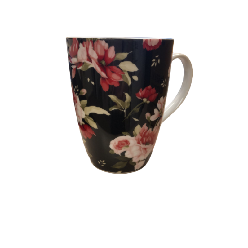 SUNNIE MUG 470ML AR ROZĒM, Shenzhen Sunnie Industrial