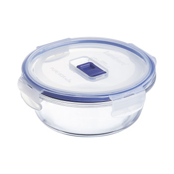 Hermetiška priešpiečių dėžutė Luminarc Pure Box Active 670 ml 14 x 6 cm Dvispalviais stiklas (6 vnt.)