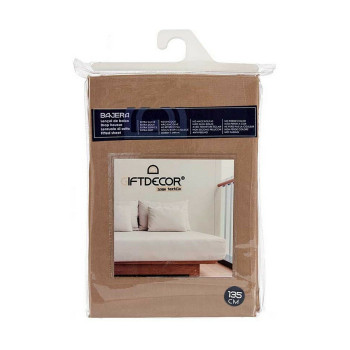 Fitted sheet 135 cm Brown (12 Units),,,