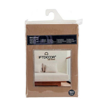 Fitted sheet 150 cm Brown (12 Units),,,