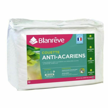 Antklodė Blanreve Balta Nuo erkių 420 g/m² 200 x 200 cm,,,