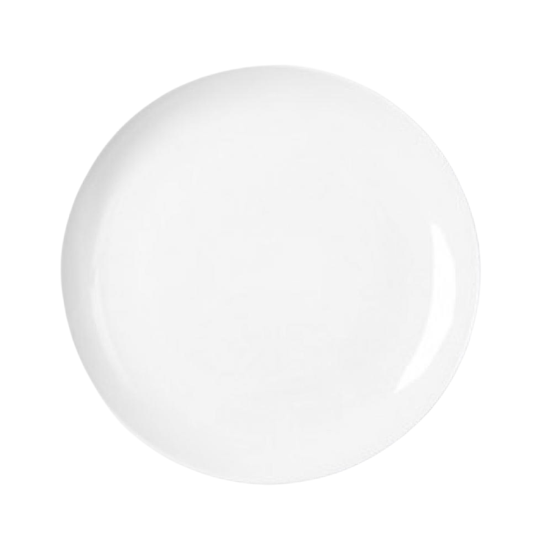 ROLLED RIM ДЕСЕРТНАЯ  ТАРЕЛКА  20CM, PORCELĀNS, Wilmax