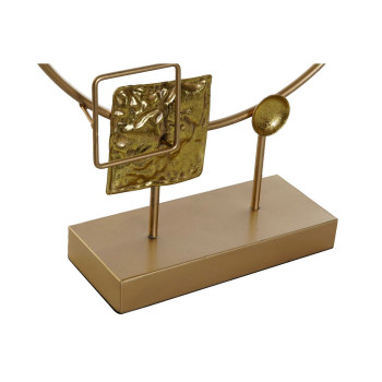Decorative Figure DKD Home Decor 51 x 9 x 51 cm Blue Golden Bird,,,