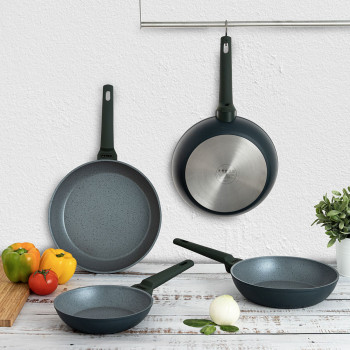 Keptuvė nelimpančiu dugnu Pyrex Geoh Grūdintas aliuminis 28 cm