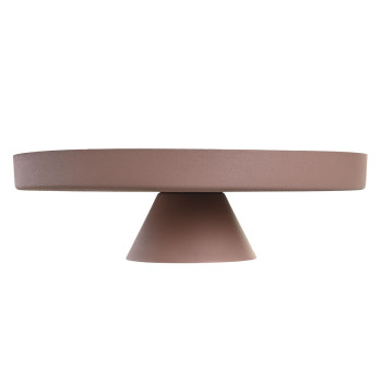 Puošmena DKD Home Decor Rusvai gelsva Rožinė Geležis 31 x 31 x 9 cm (2 vnt.),,,