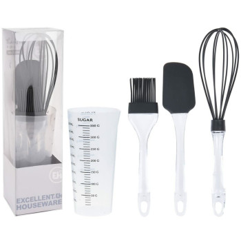 Torto kūrimo komplektas Excellent Houseware 170483490 Kepykla 4 Dalys