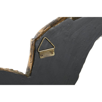 Dekoratyvinė figūrėlė DKD Home Decor Auksinis Paukščių 35,5 x 26 x 2 cm,,,