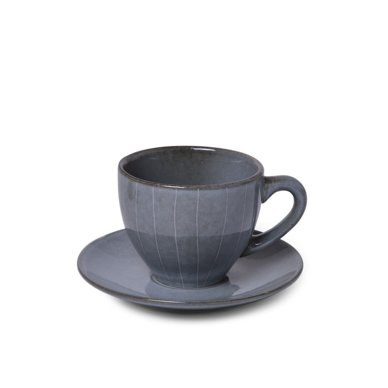 Cup JOLI 220 ml with saucer 14.2 cm (ceramic)