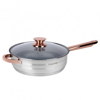 Keptuvė 24*7cm 3mm indukc. s/d BARI AU