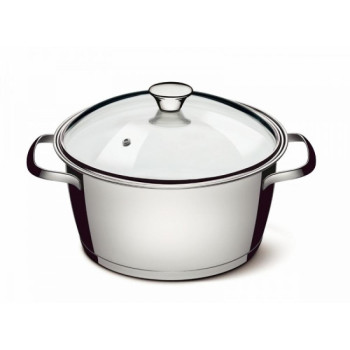 ALLEGRA KATLS 5,7L, 24CM, AR STIKLA VĀKU, Tramontina