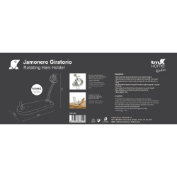 Sulankstomos kumpio stovas Bambukas (48 x 18,5 cm)