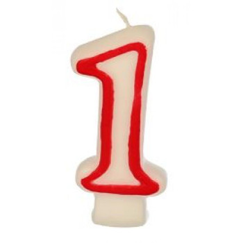 "CANDLE-CIPARS ""1"", AR SARKANU MALU", Pap Star