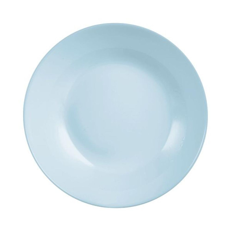 DIWALI PARADISE BLUE SOUP  PLATE  20CM, Luminarc