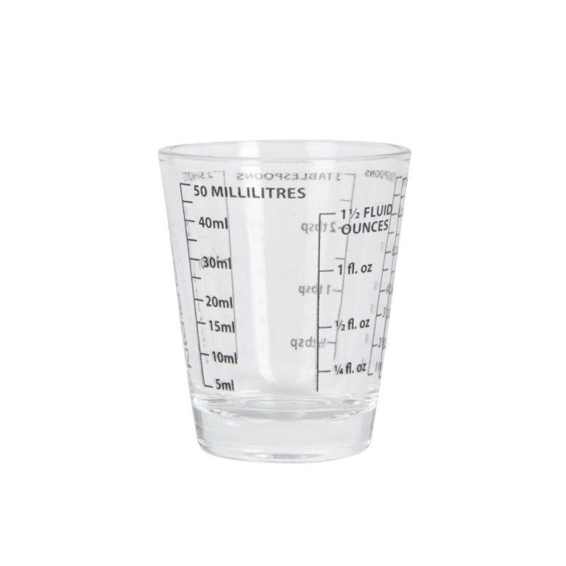 KITCHENCRAFT MINI MĒRCUP  50ML, STIKLS, Kitchen Craft