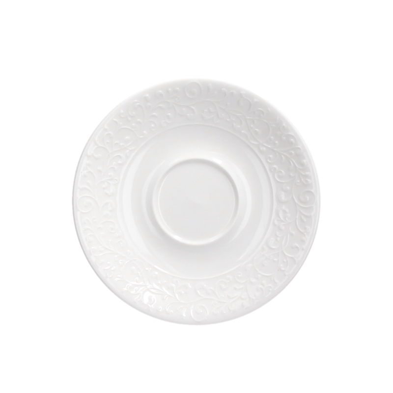 JASMIN APAKŠCup  16CM, WHITE, PORCELĀNS, Tognana