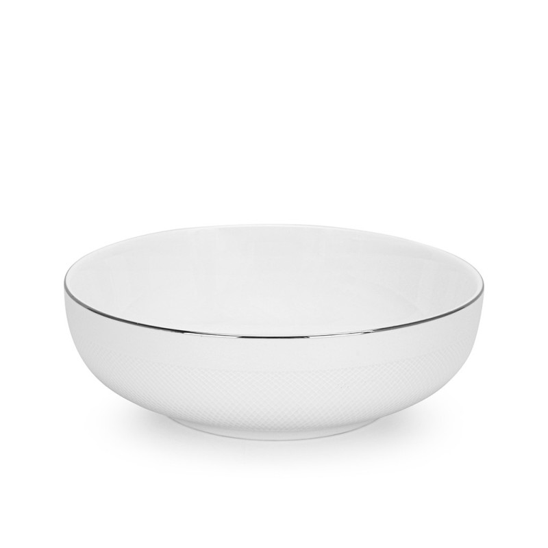 Salad bowl PLATINUM 21 cm (porcelain)