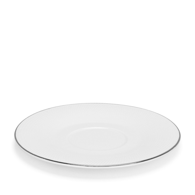 Saucer PLATINUM 16 cm (porcelain)