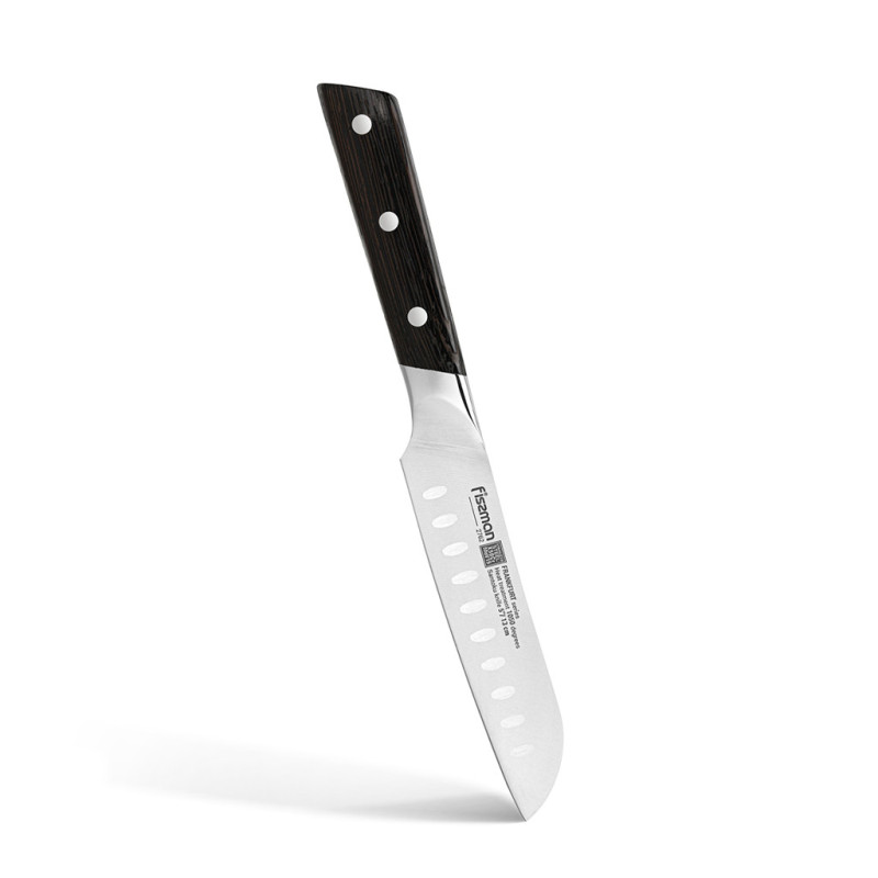 Santoku knife 13cm FRANKFURT (steel X50Cr15MoV)