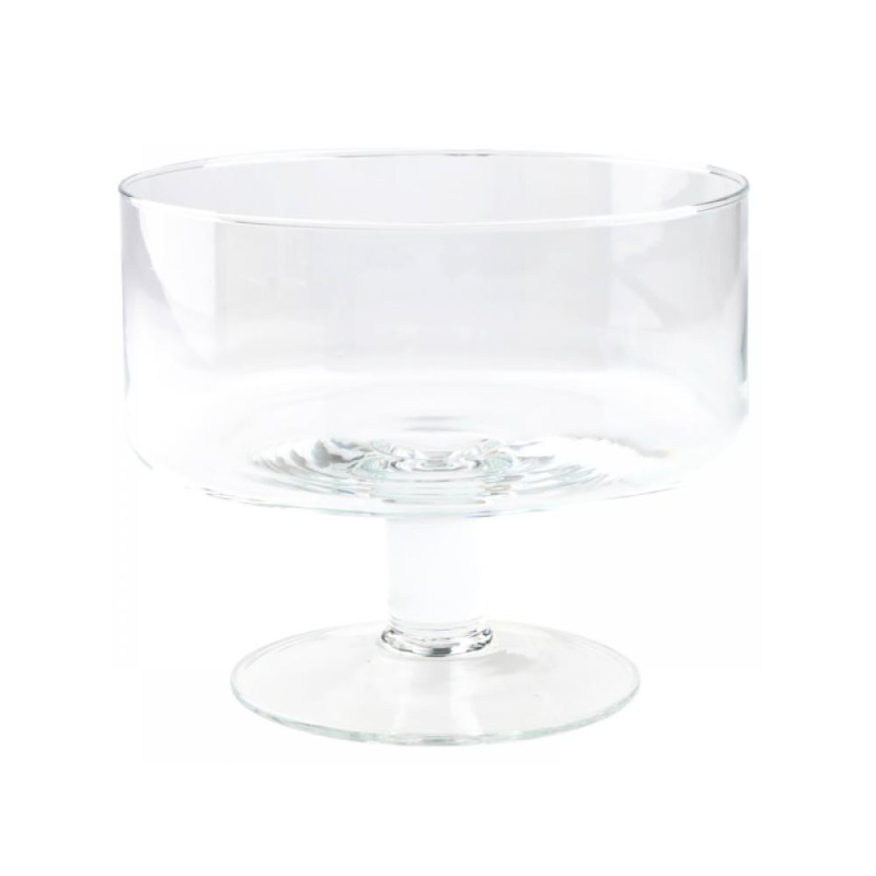 Candy bowl R17CM UZ LEG  H12CM, STIKLS (1624), Partner