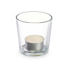 Scented Candle Acorde 1-C-AR Vanilla Glass (12 Units),,,