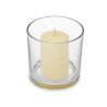 Scented Candle Acorde 2-C-AR Vanilla Glass (6 Units),,,