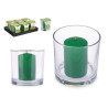 Scented Candle Acorde 2-F-AR Bamboo Glass (6 Units),,,