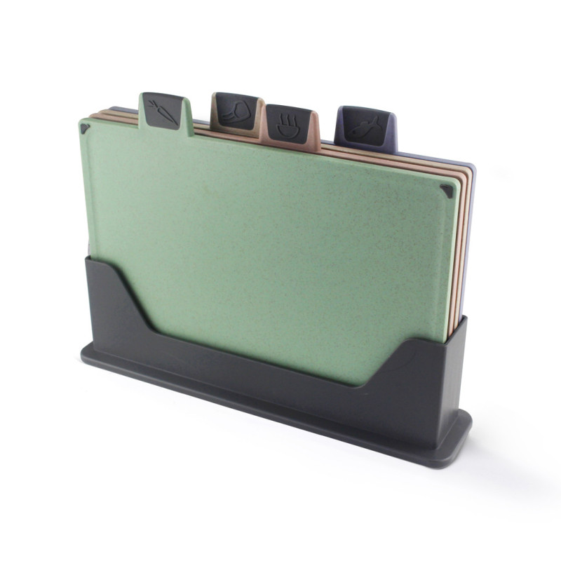 Набор из 4-х разделочных досок 30x22,5см (пластик)