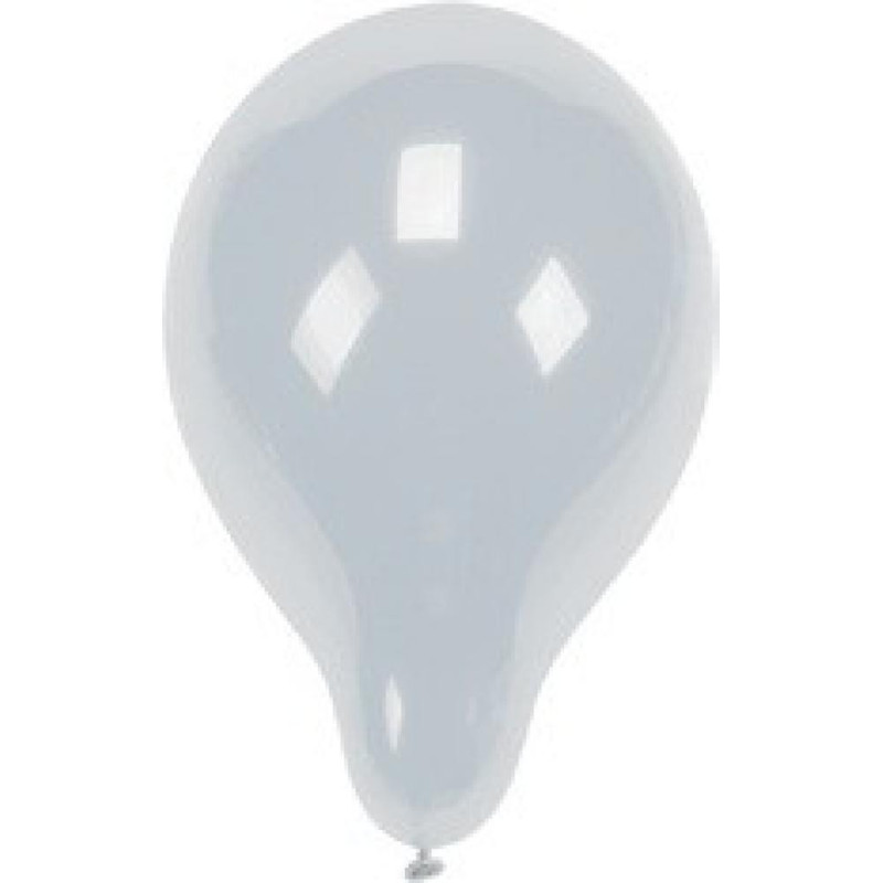 BALONI D25CM, BALTI, 10GAB., 0.038 kg / iepak., Pap Star