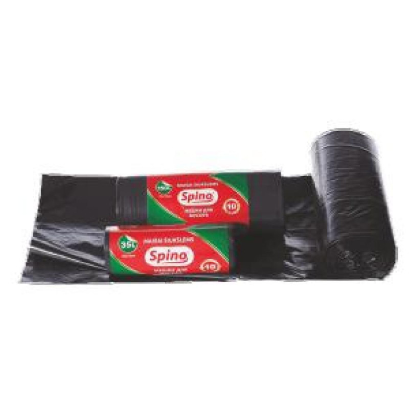 ATKRITUMU MAISI 70X110CM 100L 10PC.. 33MY MELNI(0,561KG/RUL), Partner