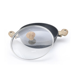 Shallow casserole BLACK...