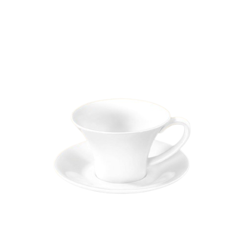 TEA   MUG 430ML AR APAKŠTASI, PORCELĀNS, Wilmax