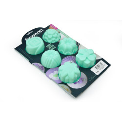 6 cups cake mold GARDEN...