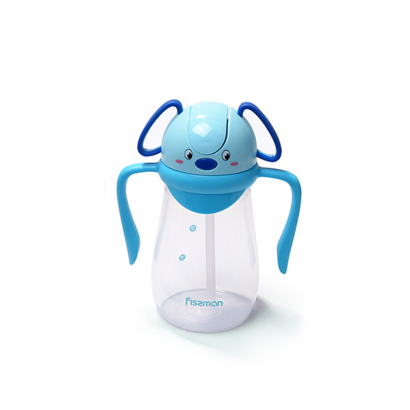 Pudele ar salmiņu 16 cm/400 ml (plastmasa)