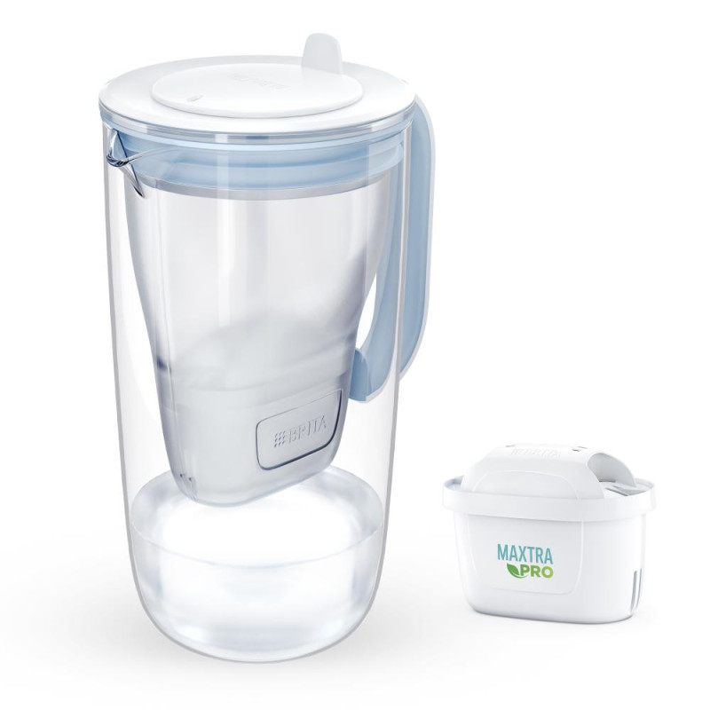 BRITA MXPRO STIKLA ŪDENS FILTRAKRŪZE 2.4L, ZILA, BRITA